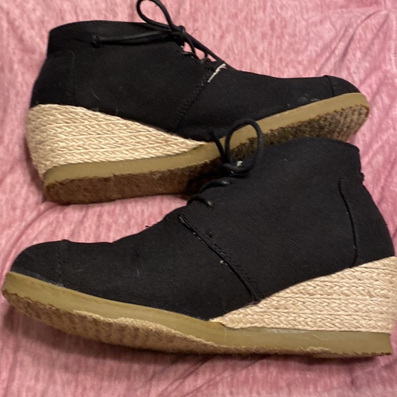 Womens etc! Wedged tie shoes - Picture 7 of 8